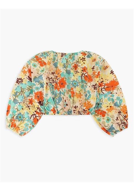 Top a fiori ZIMMERMANN KIDS | 7802TSS265ORANGE MULTI FLORAL